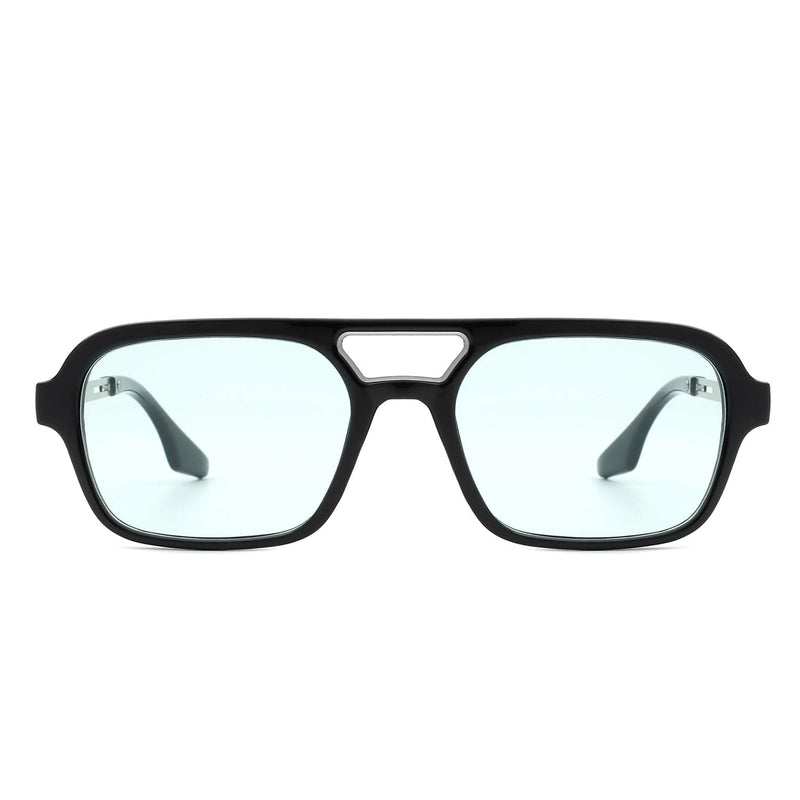 Cramilo Eyewear Sunglasses Candorae - Retro Square Brow-Bar Fashion Aviator Style Vintage Sunglasses