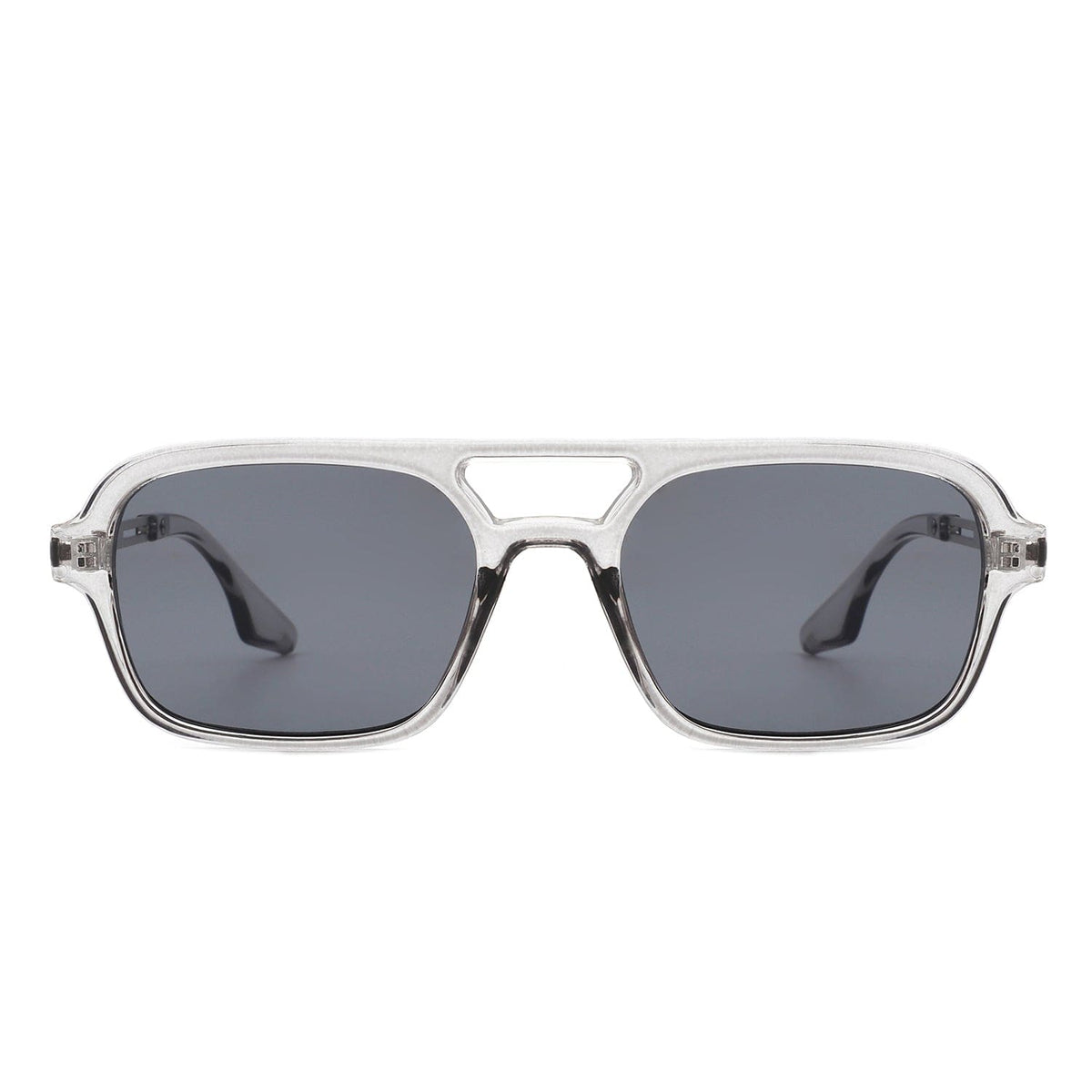 Cramilo Eyewear Sunglasses Candorae - Retro Square Brow-Bar Fashion Aviator Style Vintage Sunglasses