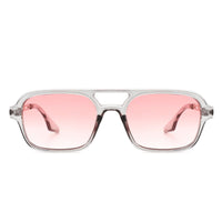 Cramilo Eyewear Sunglasses Candorae - Retro Square Brow-Bar Fashion Aviator Style Vintage Sunglasses