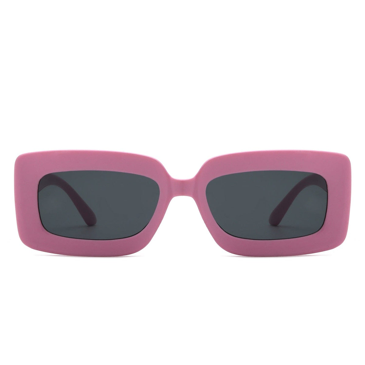 Cramilo Eyewear Sunglasses Celestra - Rectangle Flat Lens Fashion Tinted Square Sunglasses