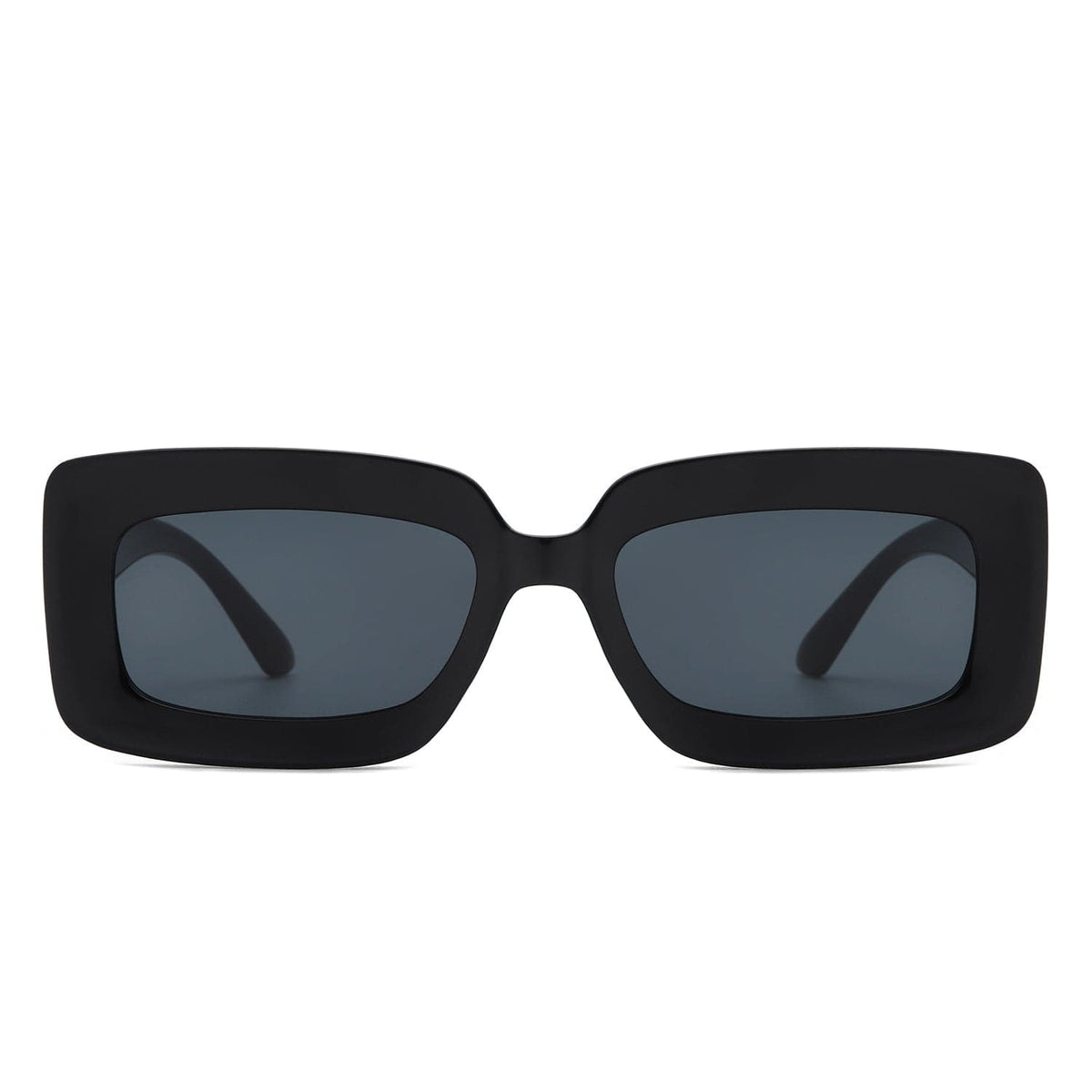 Cramilo Eyewear Sunglasses Celestra - Rectangle Flat Lens Fashion Tinted Square Sunglasses