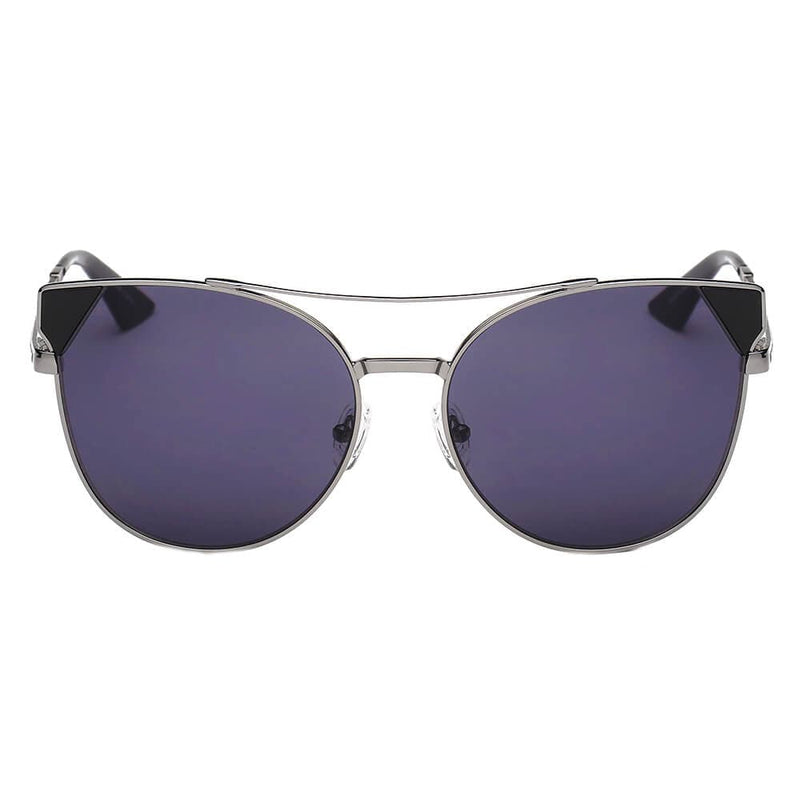 Cramilo Eyewear Sunglasses CLARCKSTON | Women's Trendy Mirrored Lens Cat Eye Sunglasses