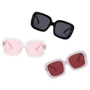 Cramilo Eyewear Sunglasses CLEMSON | Women Retro Trendy Vintage Bold Square Oversize Sunglasses