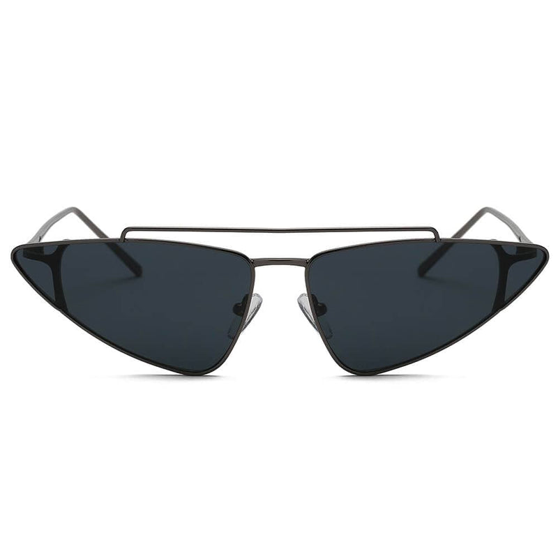 Cramilo Eyewear Sunglasses COHASSET | Women Small Retro Vintage Cat Eye Sunglasses