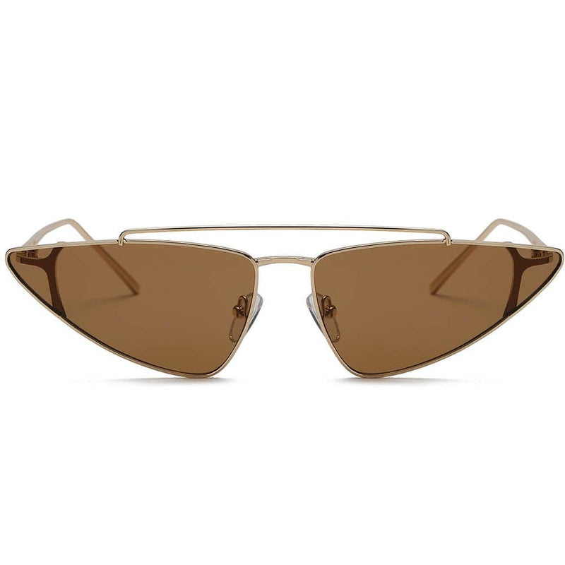 Cramilo Eyewear Sunglasses COHASSET | Women Small Retro Vintage Cat Eye Sunglasses