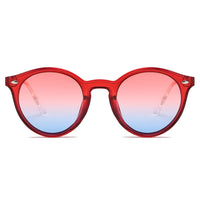 Cramilo Eyewear Sunglasses CROSBY | Unisex Fashion Retro Round Horn Rimmed Sunglasses