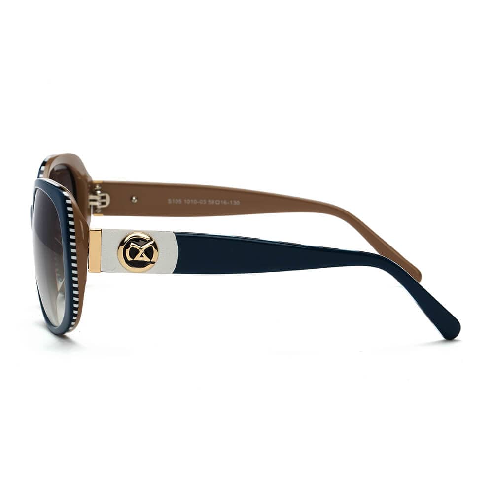 Cramilo Eyewear Sunglasses DANVILLE | Women Intricate Classic Retro Butterfly Sunglasses