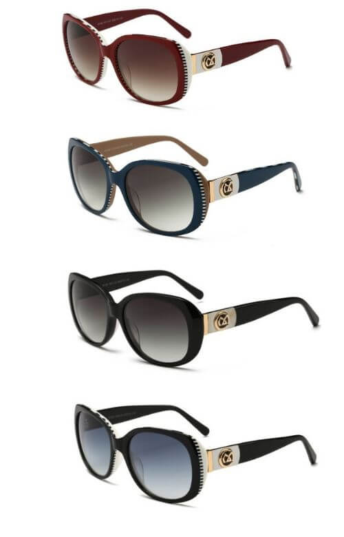 Cramilo Eyewear Sunglasses DANVILLE | Women Intricate Classic Retro Butterfly Sunglasses