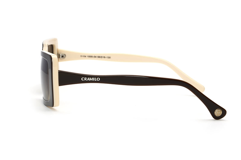 Cramilo Eyewear Sunglasses DAYTON | Unique Futuristic Unisex Postmodern Rectangle Square Sunglasses