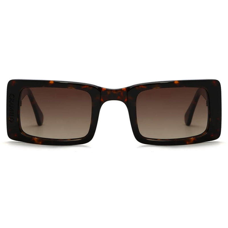 Cramilo Eyewear Sunglasses DAYTON | Unique Futuristic Unisex Postmodern Rectangle Square Sunglasses