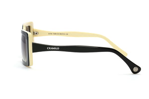 Cramilo Eyewear Sunglasses DAYTON | Unique Futuristic Unisex Postmodern Rectangle Square Sunglasses