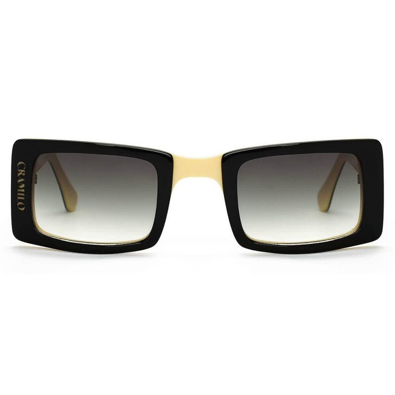 Cramilo Eyewear Sunglasses DAYTON | Unique Futuristic Unisex Postmodern Rectangle Square Sunglasses