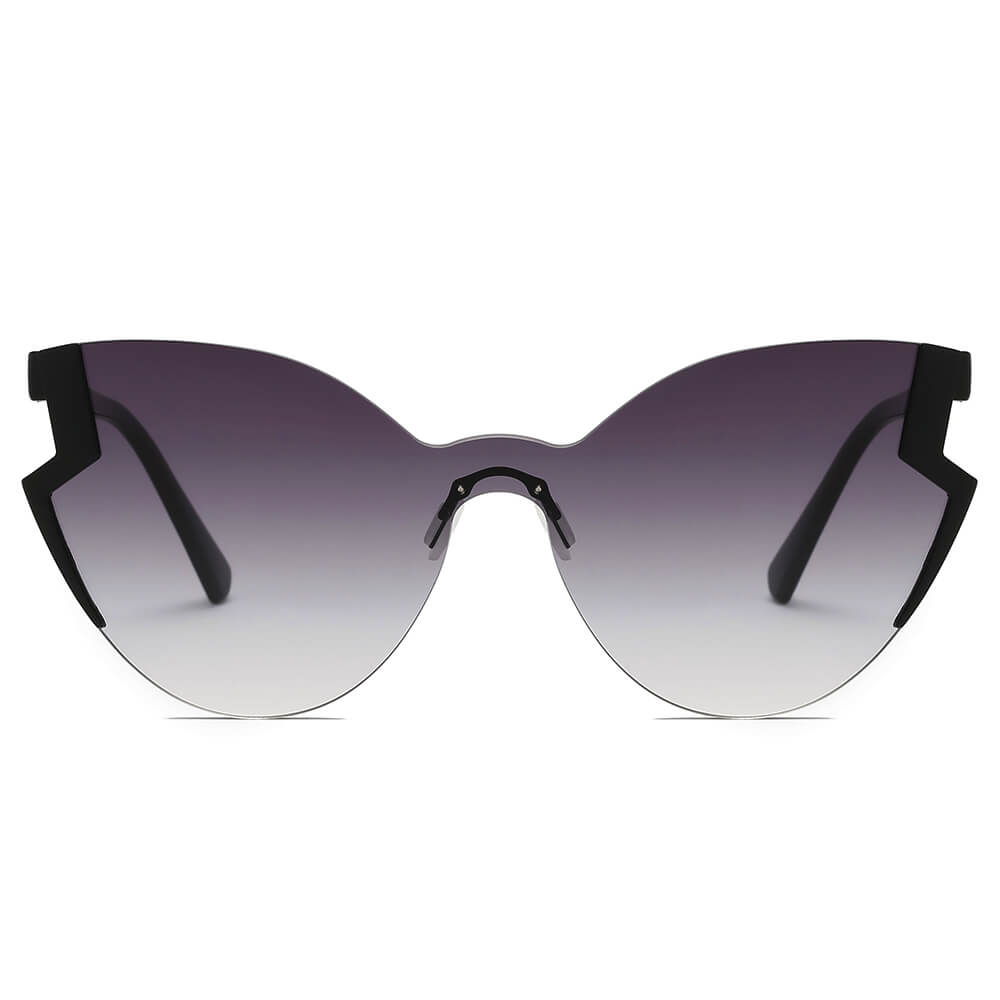 Cramilo Eyewear Sunglasses DECATUR | Women Fashion Oversize Cat Eye Sunglasses