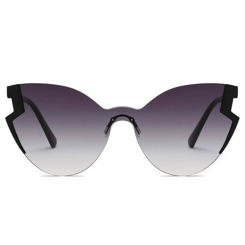 Cramilo Eyewear Sunglasses DECATUR | Women Fashion Oversize Cat Eye Sunglasses