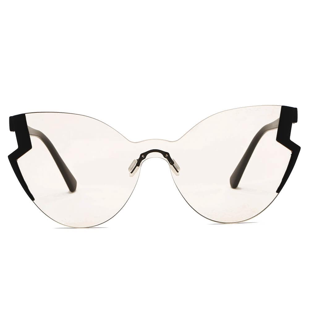Cramilo Eyewear Sunglasses DECATUR | Women Fashion Oversize Cat Eye Sunglasses