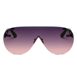 Cramilo Eyewear Sunglasses DESTIN | Women Oversized Aviator Fashion Sunglasses