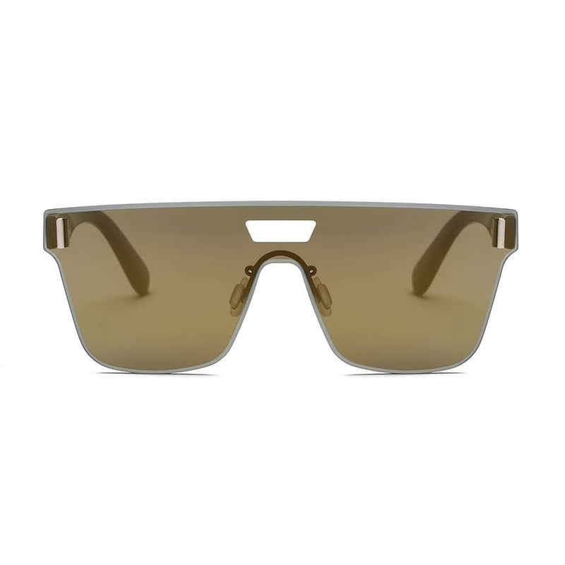 Cramilo Eyewear Sunglasses DEVON | Unisex Retro Square Mirrored Sunglasses