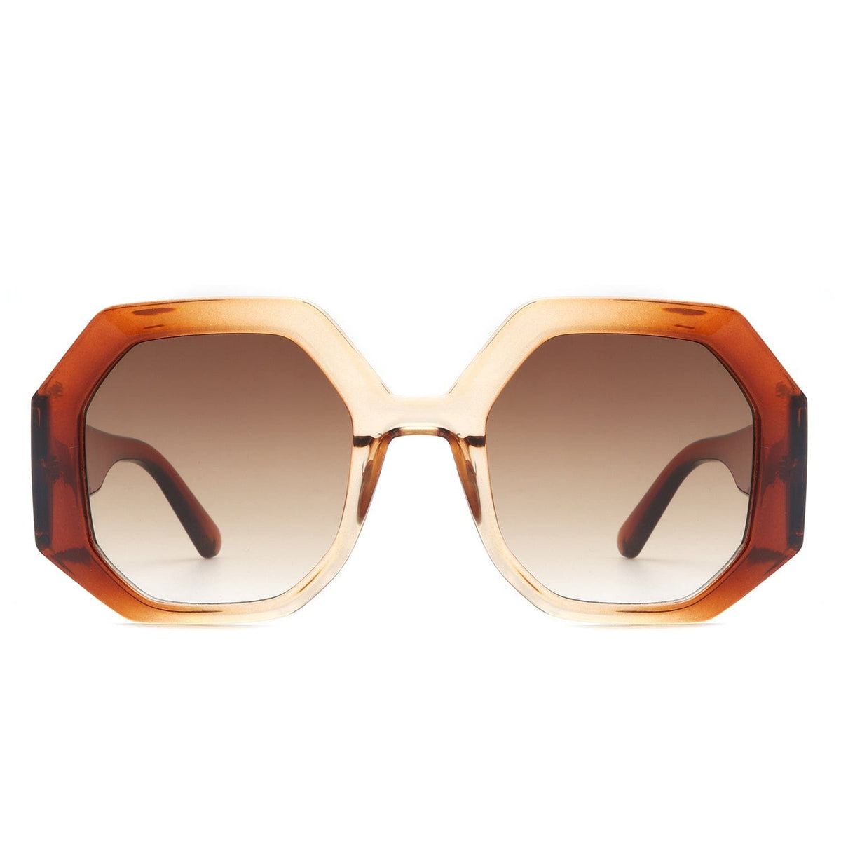 Cramilo Eyewear Sunglasses Diamorex - Retro Classic Polygon Round Fashion Women Sunglasses