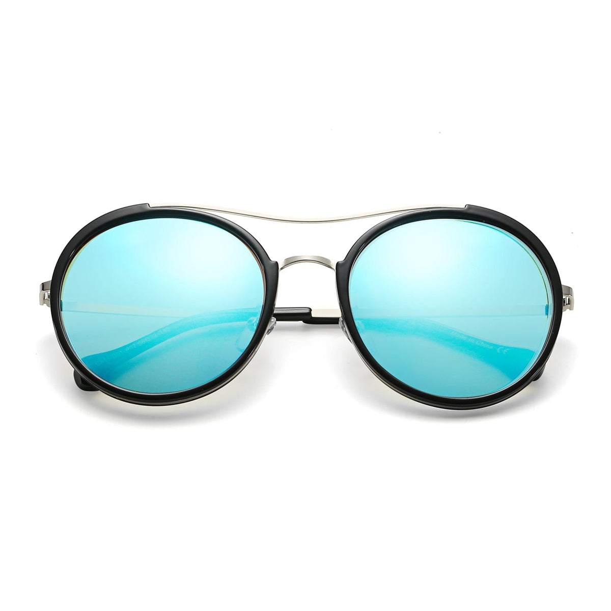 Cramilo Eyewear Sunglasses EMPORIA | Retro Polarized Lens Circle Round Sunglasses