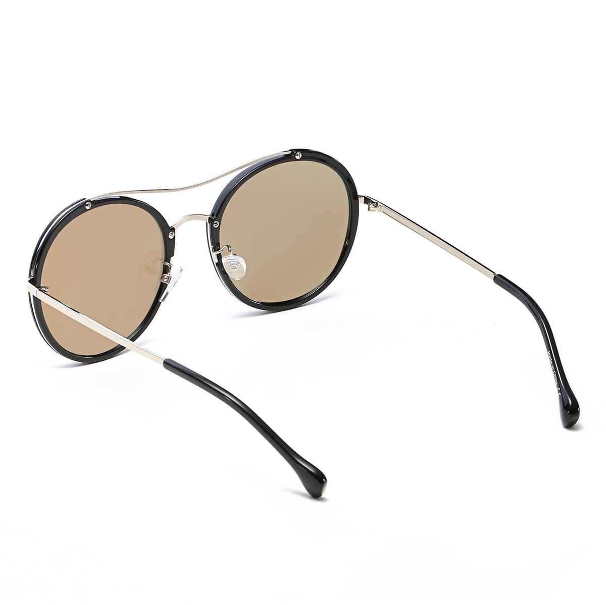 Cramilo Eyewear Sunglasses EMPORIA | Retro Polarized Lens Circle Round Sunglasses