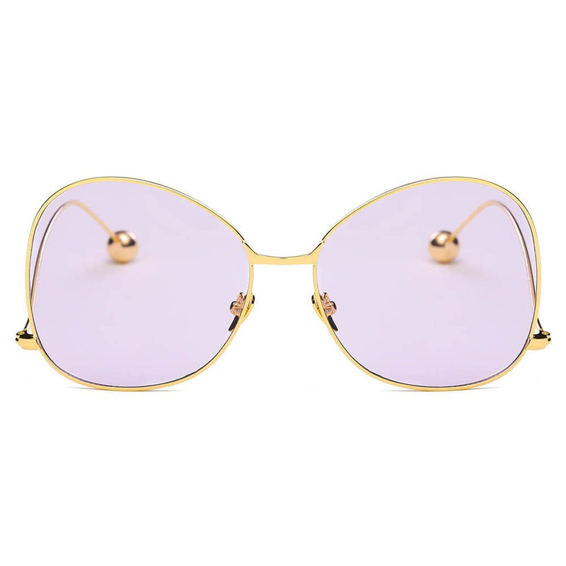 Cramilo Eyewear Sunglasses Eugene - Women's Trendy Oversized Pantone Lens Sunglasses