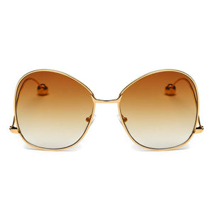 Cramilo Eyewear Sunglasses Eugene - Women's Trendy Oversized Pantone Lens Sunglasses