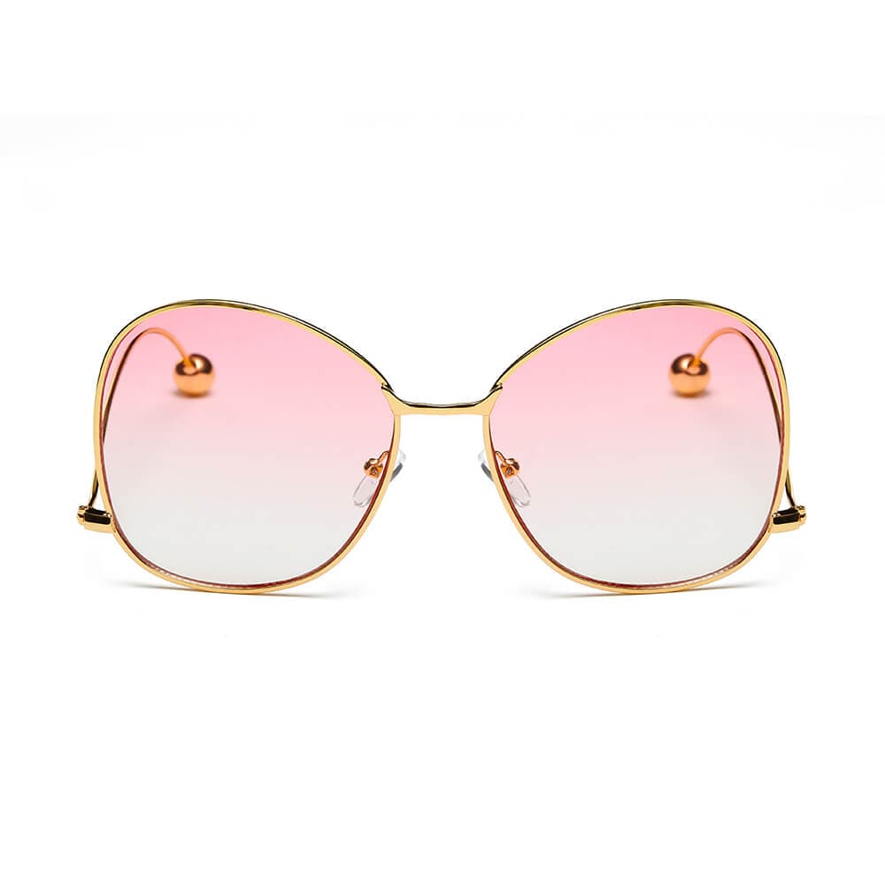 Cramilo Eyewear Sunglasses Eugene - Women's Trendy Oversized Pantone Lens Sunglasses