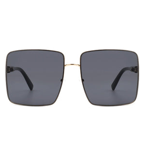 Cramilo Eyewear Sunglasses Evangely - Classic Square Tinted Fashion Oversize Women Sunglasses