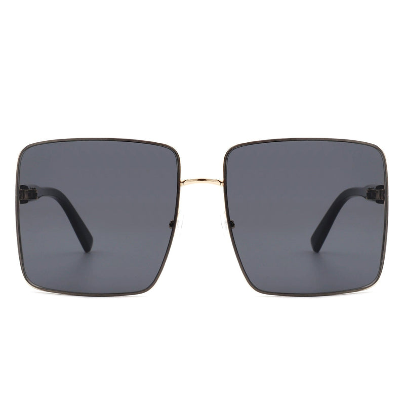 Cramilo Eyewear Sunglasses Evangely - Classic Square Tinted Fashion Oversize Women Sunglasses