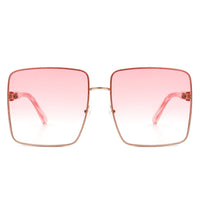 Cramilo Eyewear Sunglasses Evangely - Classic Square Tinted Fashion Oversize Women Sunglasses