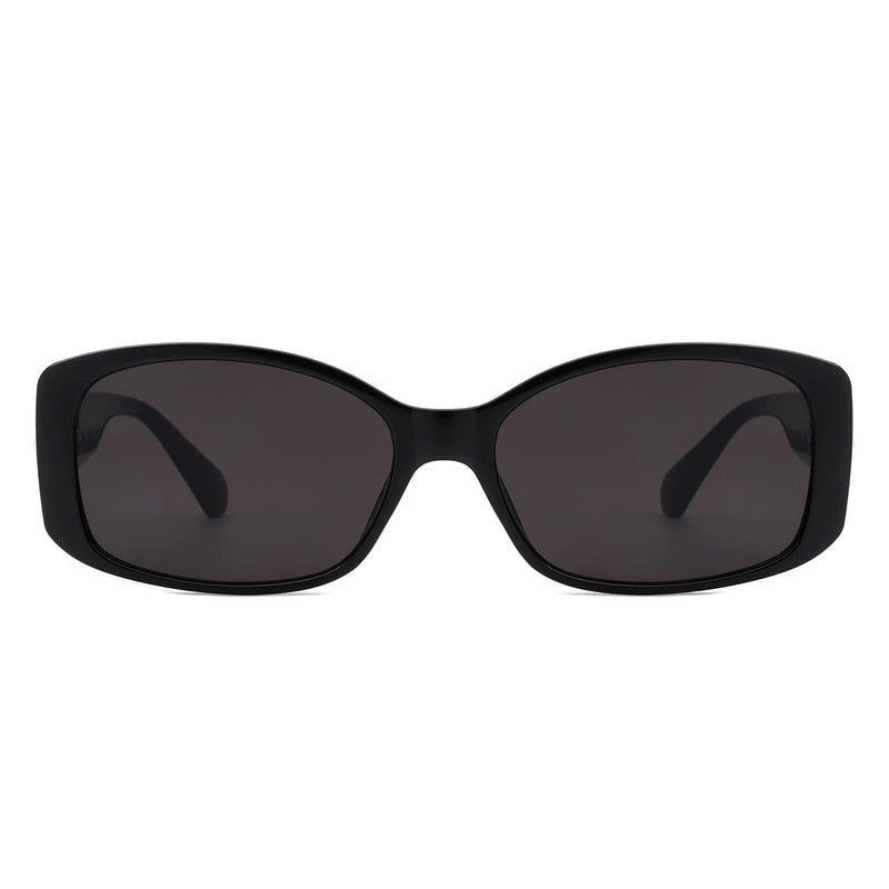 Cramilo Eyewear Sunglasses Fantasie - Rectangular Narrow Retro Tinted Fashion Square Sunglasses