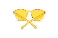 Cramilo Eyewear Sunglasses FARGO | Hipster Translucent Unisex Monochromatic Candy Colorful Lenses Sunglasses