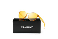 Cramilo Eyewear Sunglasses FARGO | Hipster Translucent Unisex Monochromatic Candy Colorful Lenses Sunglasses