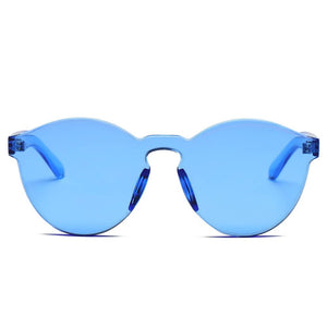 Cramilo Eyewear Sunglasses FARGO | Hipster Translucent Unisex Monochromatic Candy Colorful Lenses Sunglasses