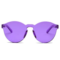 Cramilo Eyewear Sunglasses FARGO | Hipster Translucent Unisex Monochromatic Candy Colorful Lenses Sunglasses