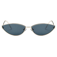 Cramilo Eyewear Sunglasses FLINT | Small True Retro Vintage Slim Metal Sunglasses