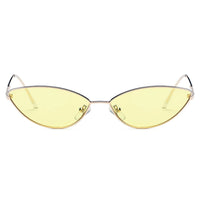 Cramilo Eyewear Sunglasses FLINT | Small True Retro Vintage Slim Metal Sunglasses