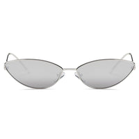 Cramilo Eyewear Sunglasses FLINT | Small True Retro Vintage Slim Metal Sunglasses