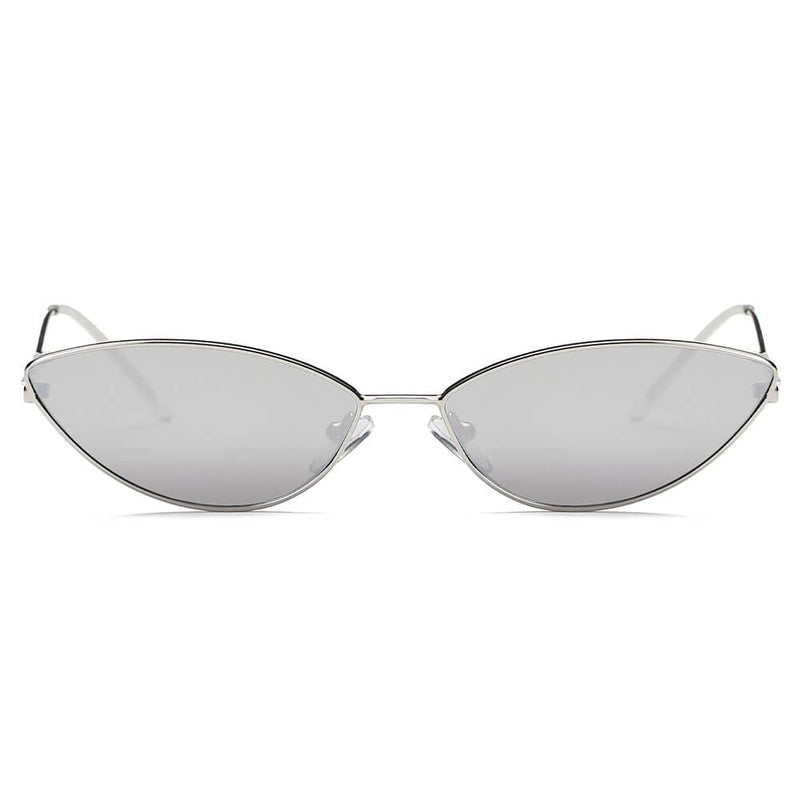 Cramilo Eyewear Sunglasses FLINT | Small True Retro Vintage Slim Metal Sunglasses