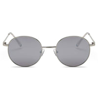 Cramilo Eyewear Sunglasses GENEVA | Retro Vintage Metal Round Oval Circle Sunglasses