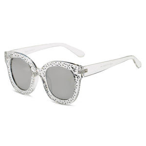 Cramilo Eyewear Sunglasses Gray DOSWELL | Women Fashion Oversize Round Sunglasses