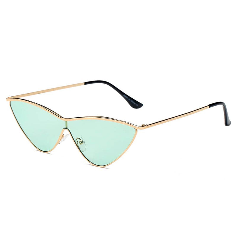 Cramilo Eyewear Sunglasses Green SUSTYA -  Women Fashion Tinted Cat Eye Sunglasses