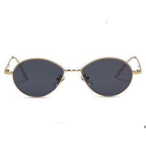 Cramilo Eyewear Sunglasses HICKORY | Small Retro Vintage Metal Round Sunglasses