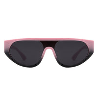 Cramilo Eyewear Sunglasses Isolde - Round Flat Top Retro Fashion Sunglasses