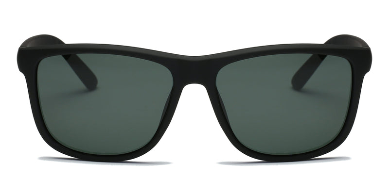 Cramilo Eyewear Sunglasses Kyler - Square Retro Flat Top Polarized Sunglasses