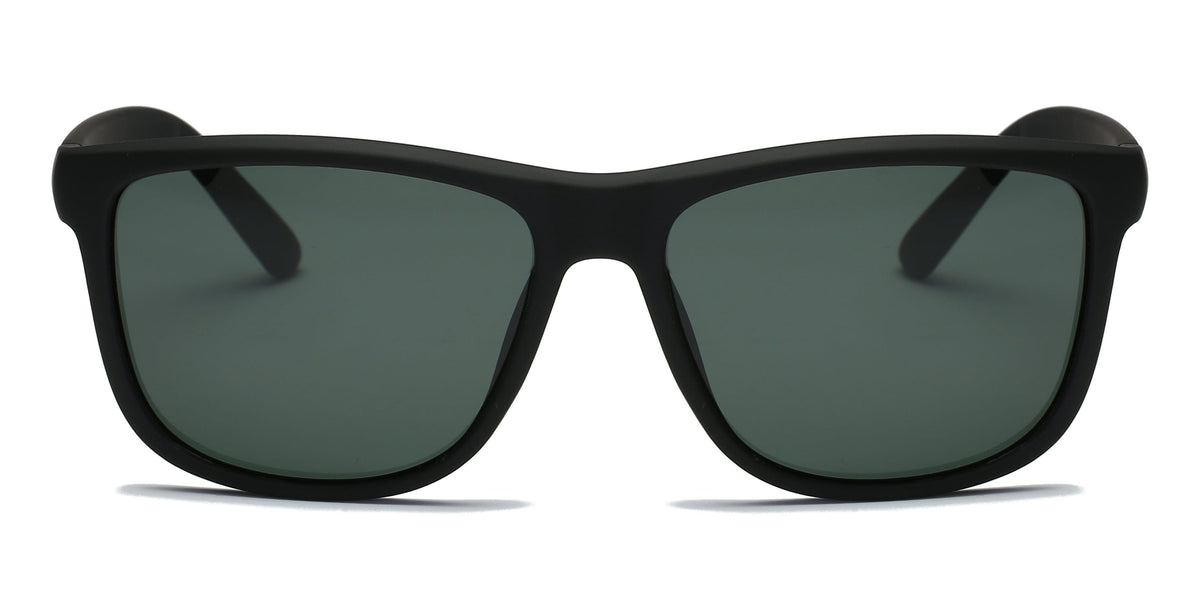 Cramilo Eyewear Sunglasses Kyler - Square Retro Flat Top Polarized Sunglasses