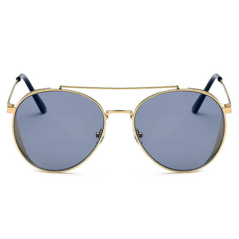 Cramilo Eyewear Sunglasses LAREDO | Modern Aviator Brow Bar Aviator Fashion Sunglasses