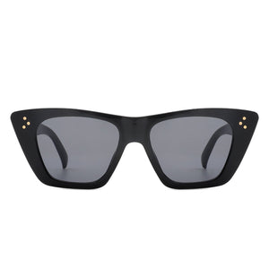 Cramilo Eyewear Sunglasses Lightnin - Women Retro Cat Eye Fashion Square Sunglasses