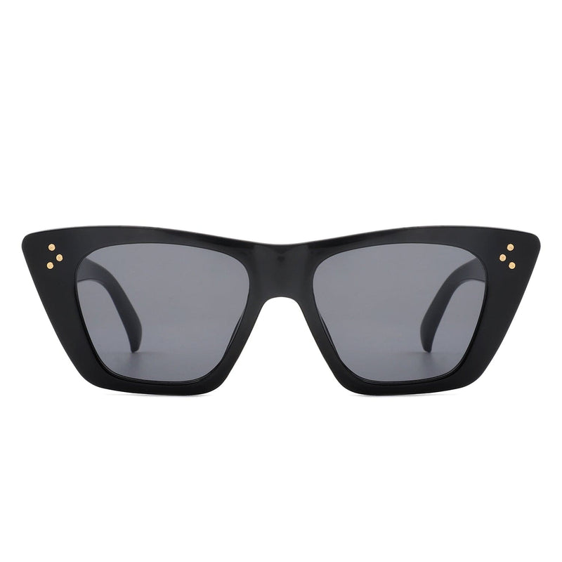 Cramilo Eyewear Sunglasses Lightnin - Women Retro Cat Eye Fashion Square Sunglasses