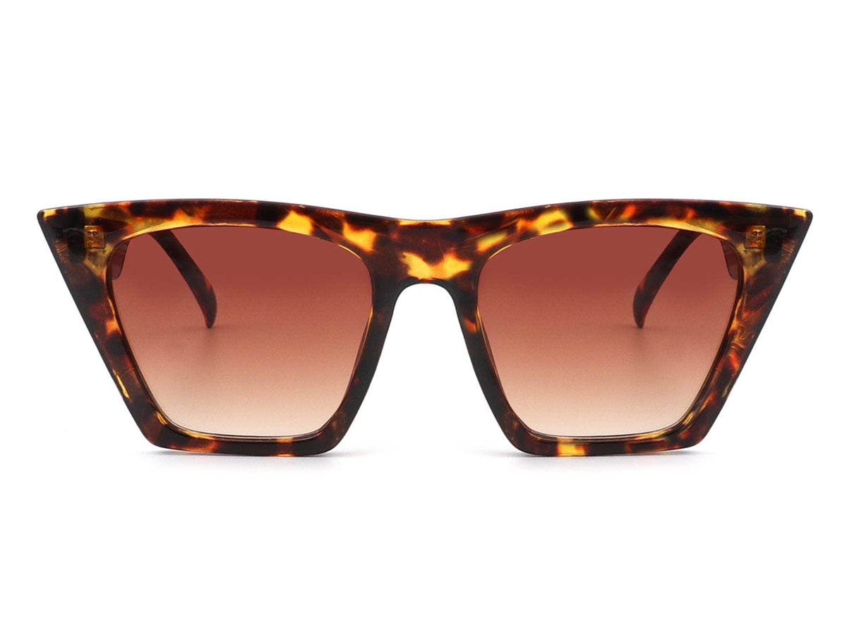 Cramilo Eyewear Sunglasses Lysira - Women Retro Cat Eye High Pointed Fashion Sunglasses